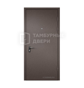 Дверь тамбурная входная с порошковым напылением на площадку в подъезд скелет ТД-5